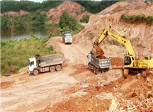 Bắc Giang cấp mới 3 giấy phép khai thác khoáng sản làm vật liệu xây dựng