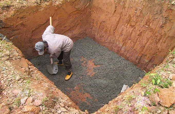 Công thức tính khối lượng đào đất hố móng